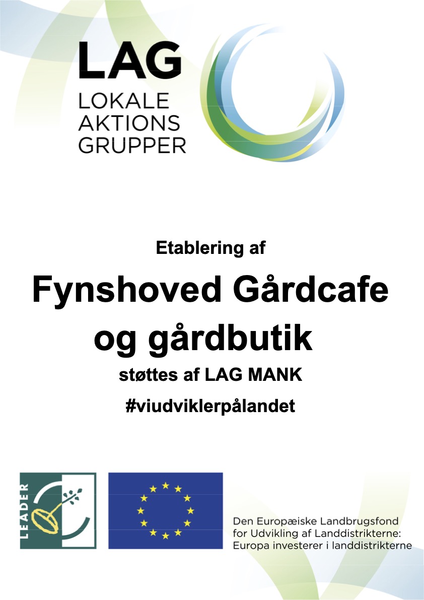 Etablering af Fynshoved Gårdcafe og gårdbutik støttes af LAG MANK